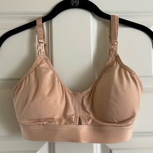 Nursing and pumping bra